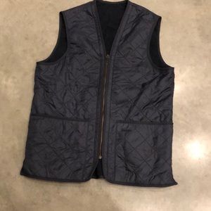 Barbour Quilted Vest Men’s Size Medium